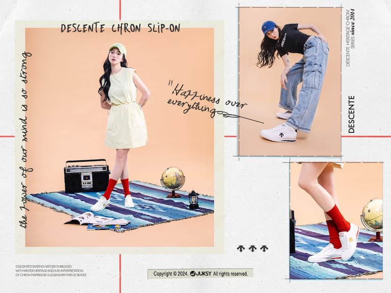 「我的風格，我說了算！」跟著 Yoanna 孫尤安一同解密 DESCENTE CHRON 的百搭日常，為穿搭增添新意！