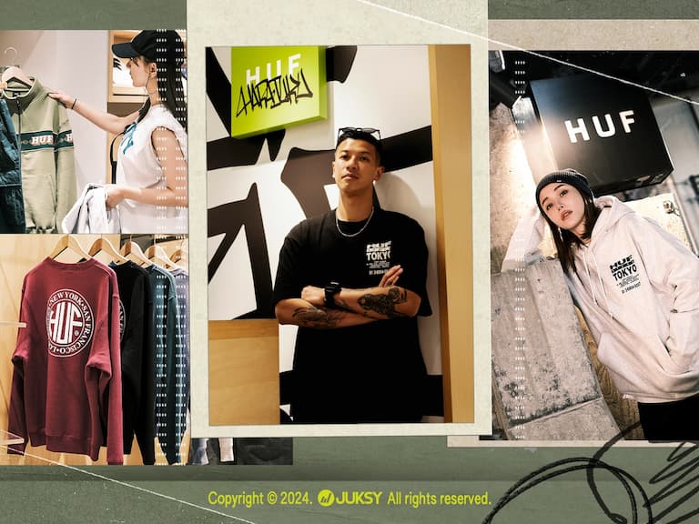 JUKSY 帶你獨家造訪 HUF 東京原宿店，在台灣買不到的日本限定商品全在這！？