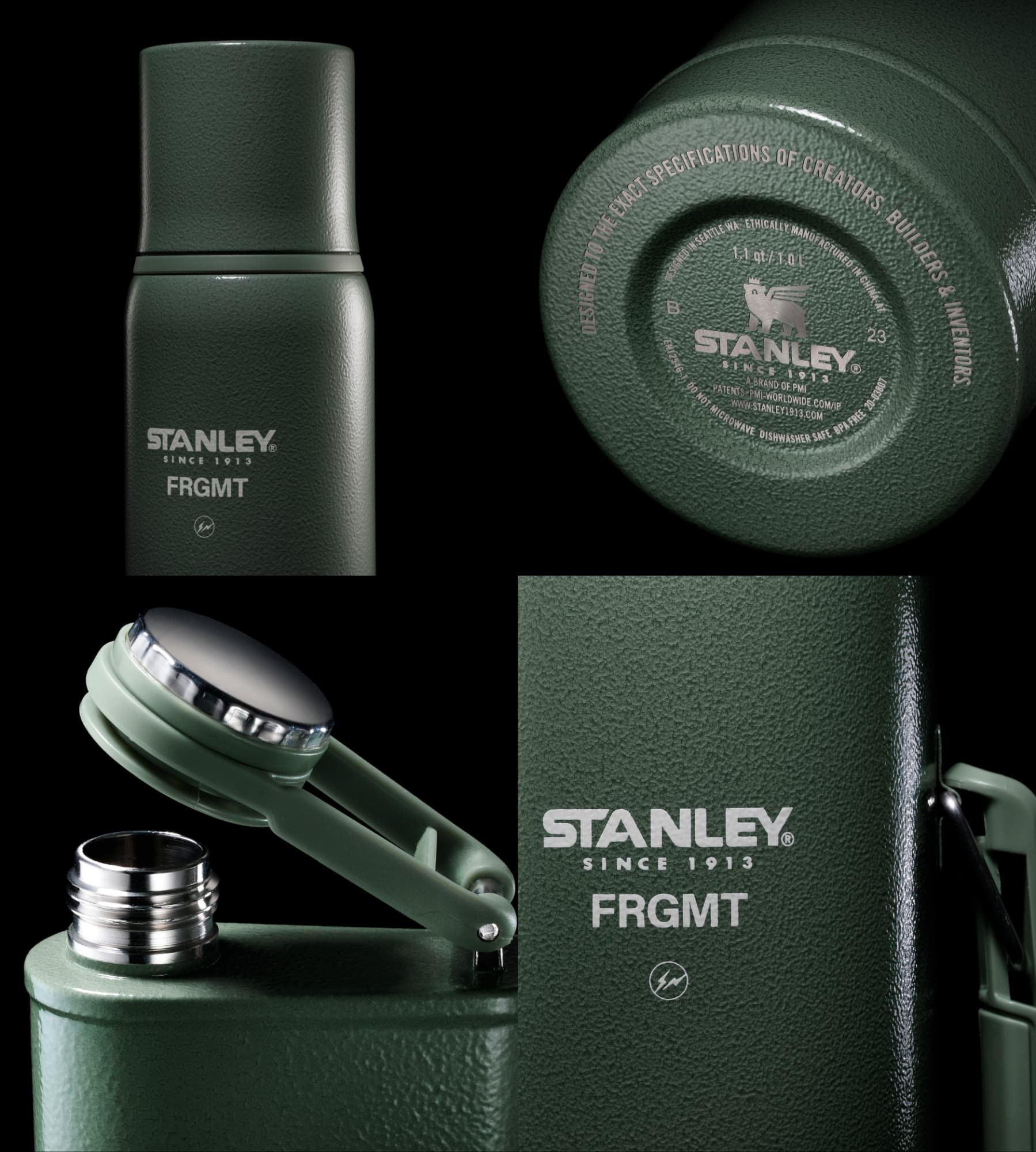 台灣上市重磅聯名系列盤點 1. fragment design x STANLEY