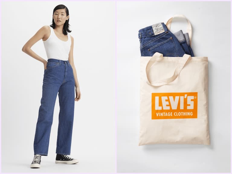 Levi’s® Vintage Clothing 重塑Levi’s® 初始款女裝丹寧褲Lot 401