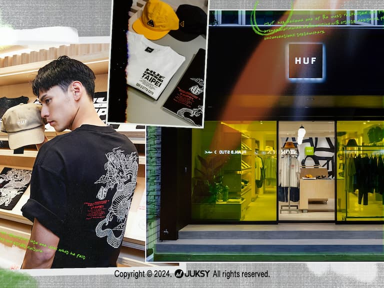 率先近賞殿堂級街頭品牌 HUF 台北東區全新門市正式開幕！