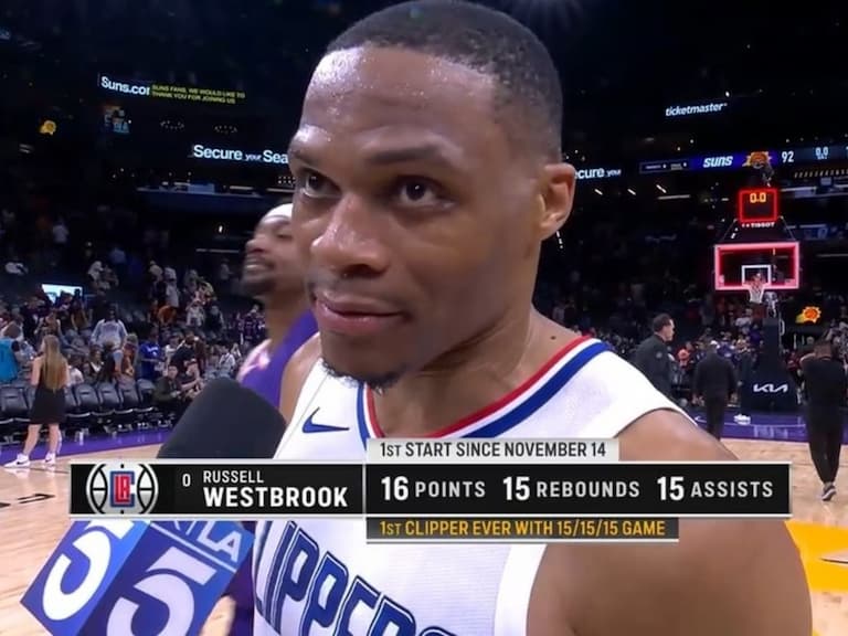 NBA／Russell Westbrook 完成超級大三元締造紀錄：「想帶給球隊活力！」