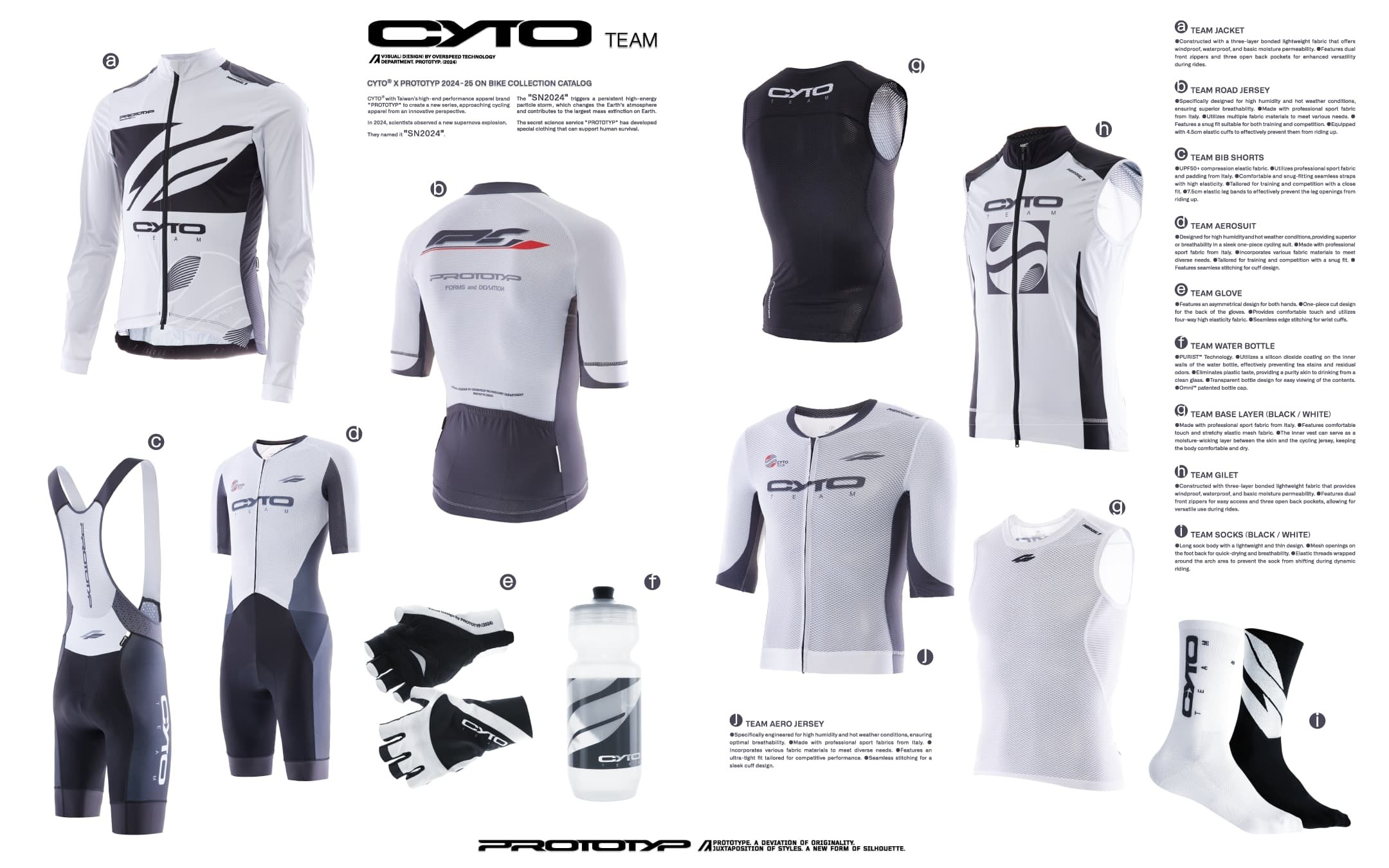 PROTOTYP x CYTO 2024-25 On Bike Collection