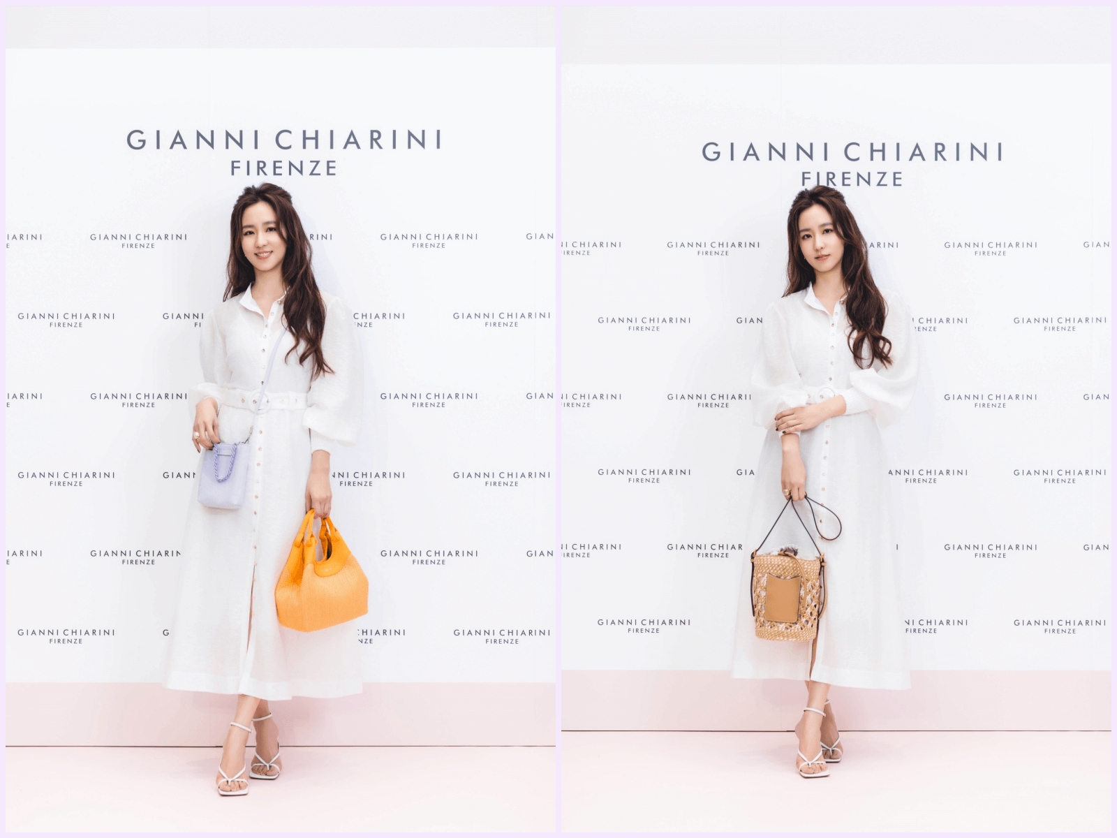 Gianni Chiarini 夏季新品好紓壓，周曉涵輕撫美麗包款，直呼「我都要！」