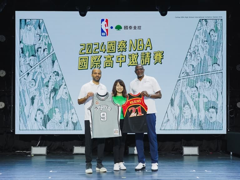 NBA 傳奇球星來台!Tony Parker 與 Dominique Wilkins 大談球員生涯、鼓勵年輕人追夢!