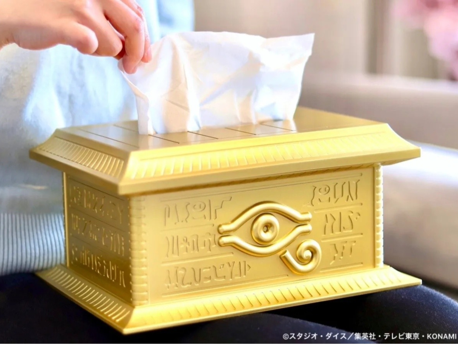 《遊戲王 Yu-Gi-Oh!》實體化「黃金櫃面紙盒」重磅登場，發售資訊一次看！
