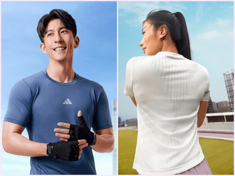 adidas全新HIIT訓練服飾強勢來襲！AIRCHILL新一代風感科技 ，高效透氣助力運動表現，運動好友修杰楷搶先體驗帥氣清爽開練！