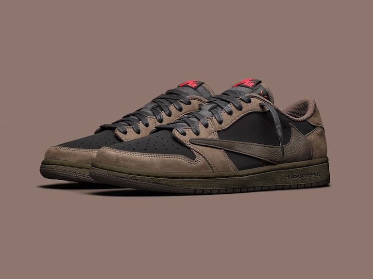 Travis Scott x Air Jordan 1 Low "Velvet Brown" 全新聯名鞋款 2025 年發表，預熱明年鞋王！