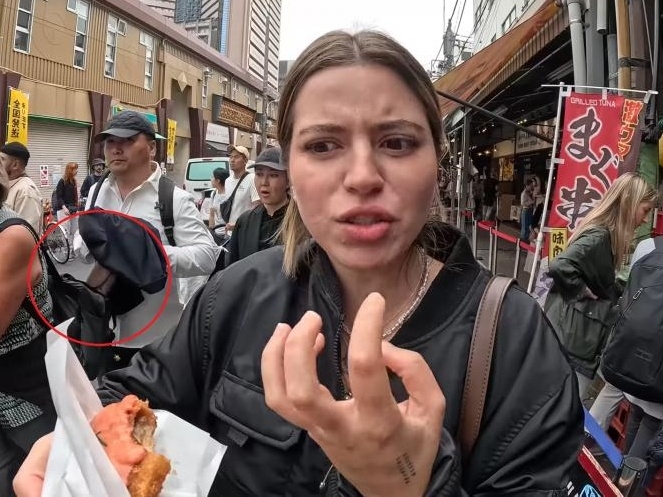 YouTuber 遊築地意外拍到扒手「 3 秒偷竊」實況！日本警察證實：「治安惡化！」