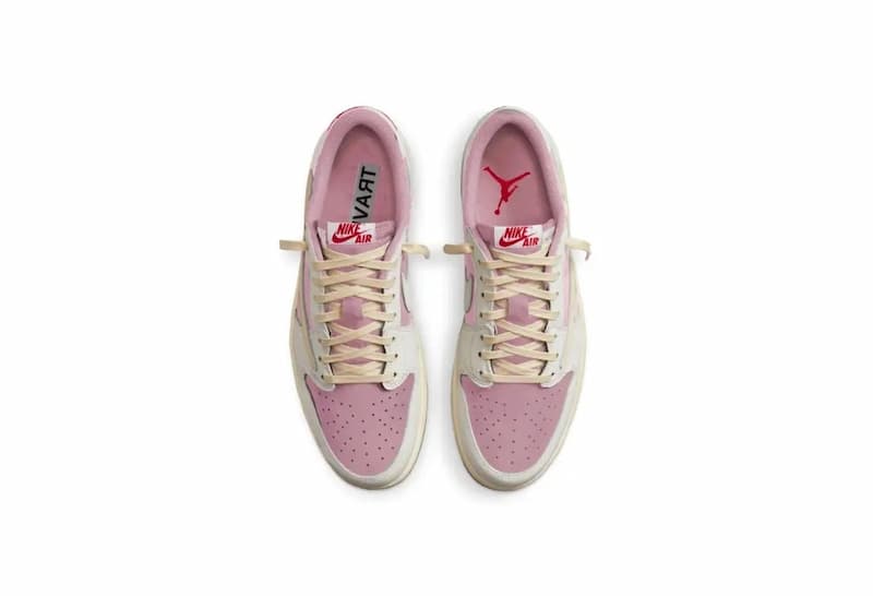 Travis Scott x Air Jordan 1 Low "Shy Pink"、"Dark Pony" 新配色釋放
