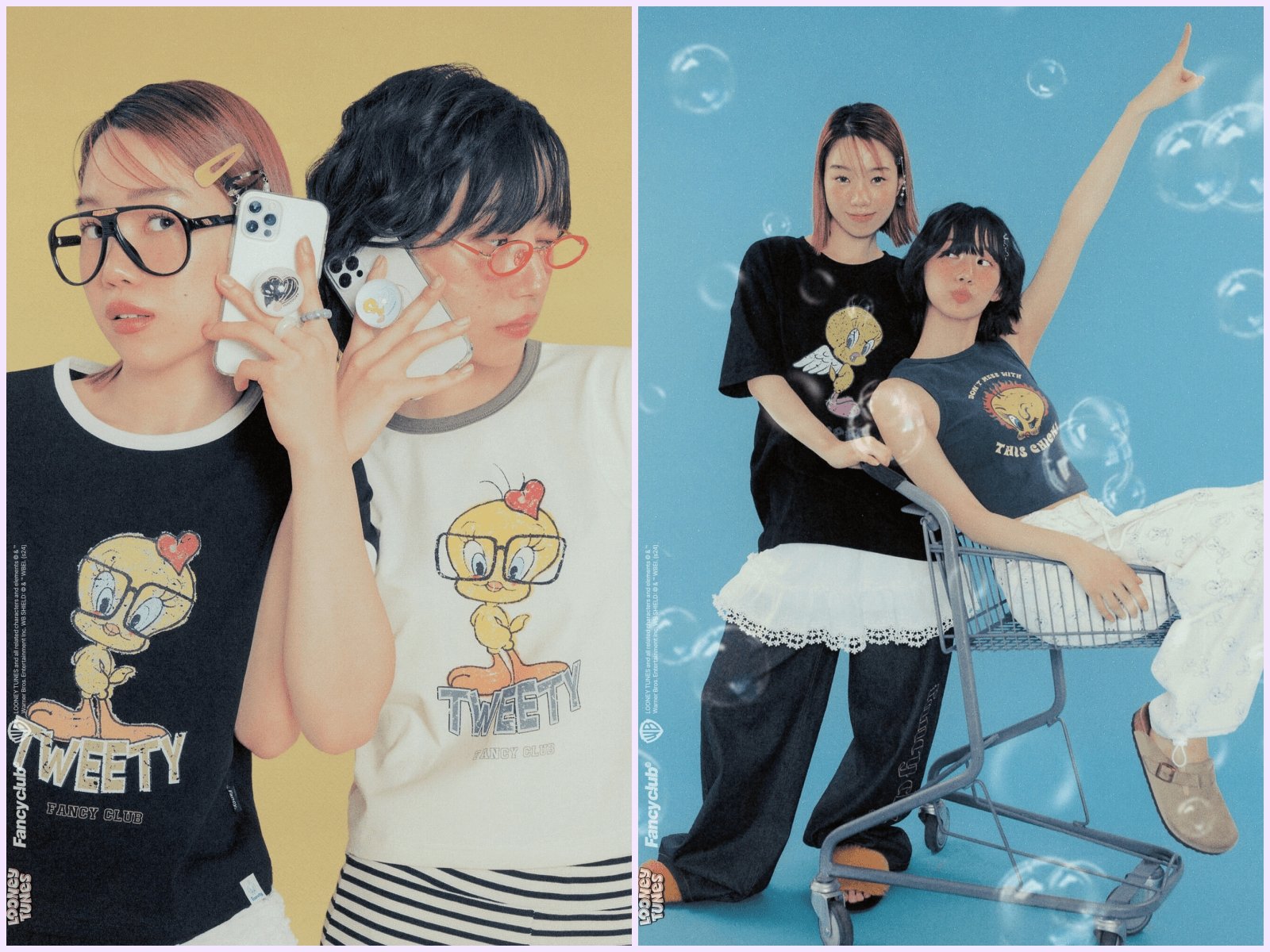 Tweety崔弟 x Nasty Fancy Club限量聯名款驚喜登場：美式復古風潮來襲！