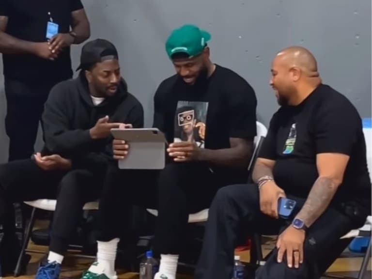 NBA／詹皇用 iPad 收看非法網站比賽直播遭網友抓包：「果然是省錢達人！」