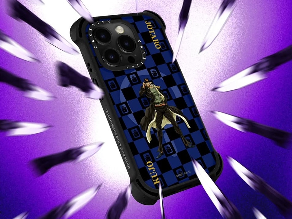 CASETiFY x《JoJo 的奇妙冒險：星塵遠征軍》聯名釋放，隱者之紫保護殼超勸敗！
