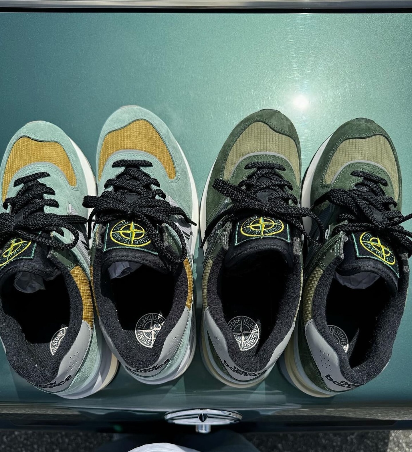 Stone Island x New Balance 574 聯名球鞋正式公開