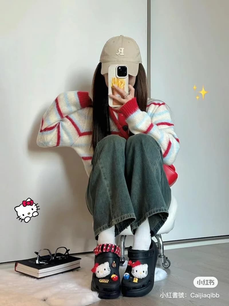 洞洞鞋