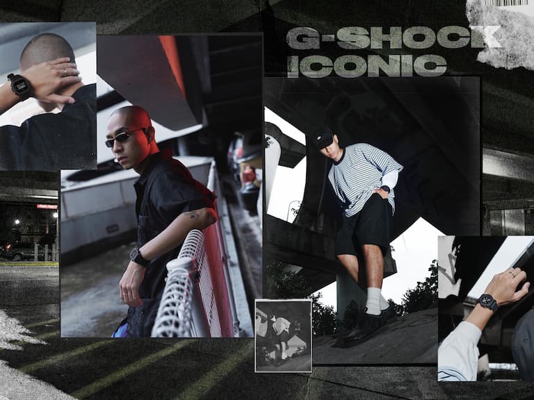 進化是一切的驅動力!戴上 G-SHOCK ICONIC 進化版,標誌黑魂x靈感煥新,讓你恣意「型」動街頭!