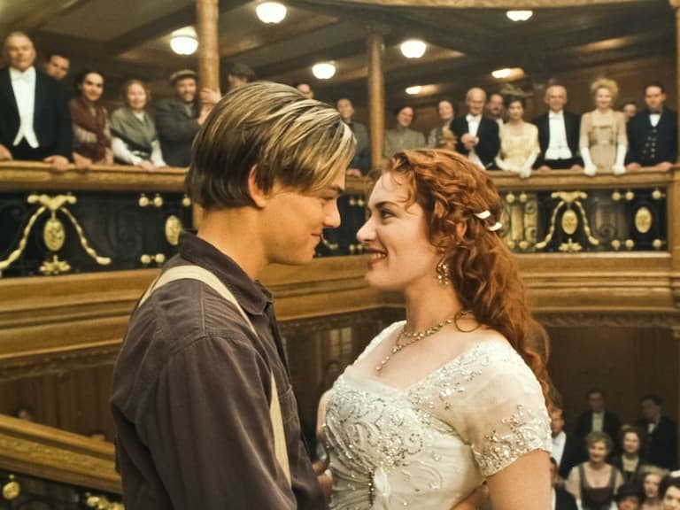 《鐵達尼號》凱特溫絲蕾 Kate Winslet 透露和李奧納多 Leonardo DiCaprio 接吻像吃巧克力棒！