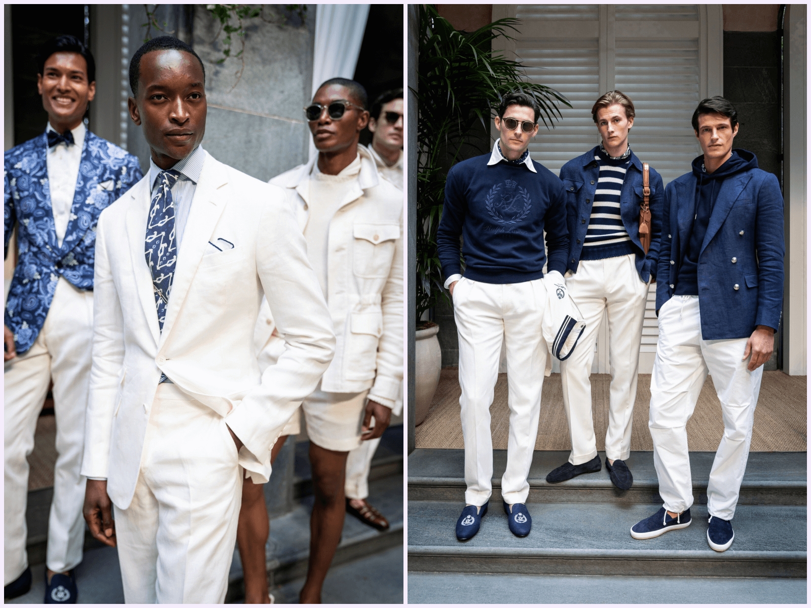 Ralph Lauren 隆重發表 2025 年春夏Purple Label 男裝系列