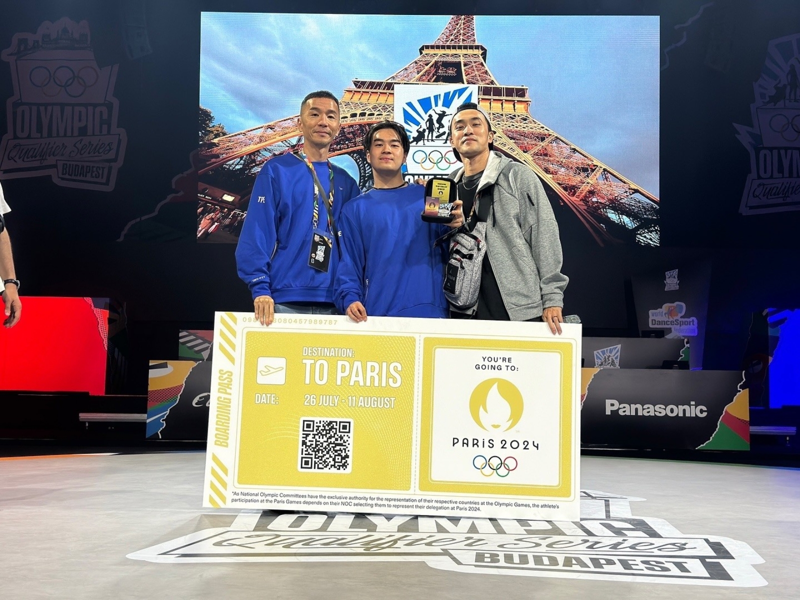 霹靂舞國手孫振確定取得巴黎奧運門票，台灣史上第一人！