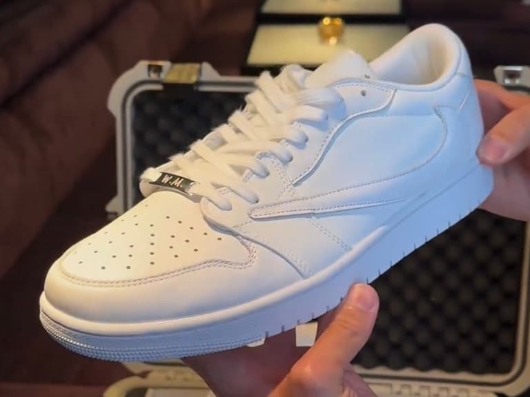 Travis Scott x Air Jordan I Low "White Party" 小白鞋釋出，全球僅限量 350 雙！