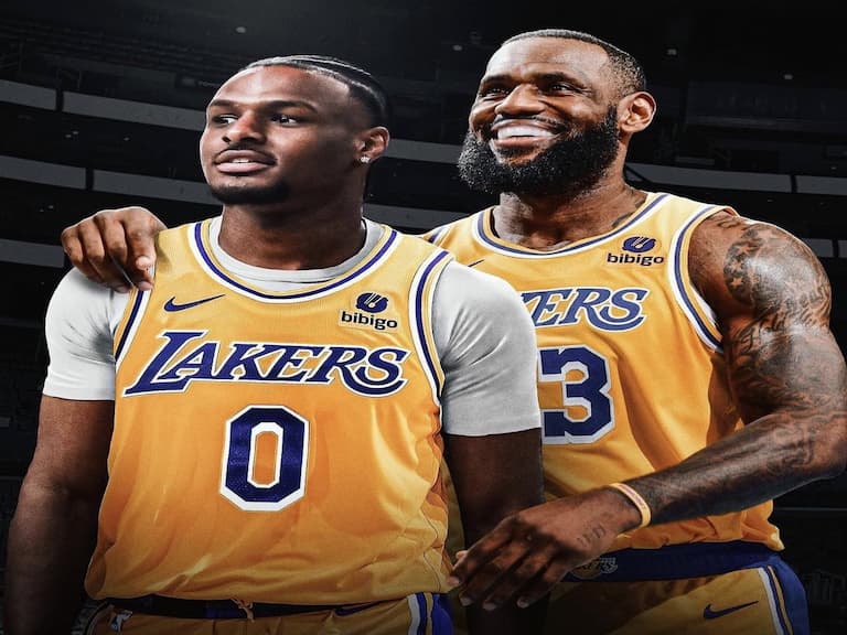 NBA／湖人用 55 號籤選進 Bronny James，助詹皇實現「父子同隊」美夢創造歷史！