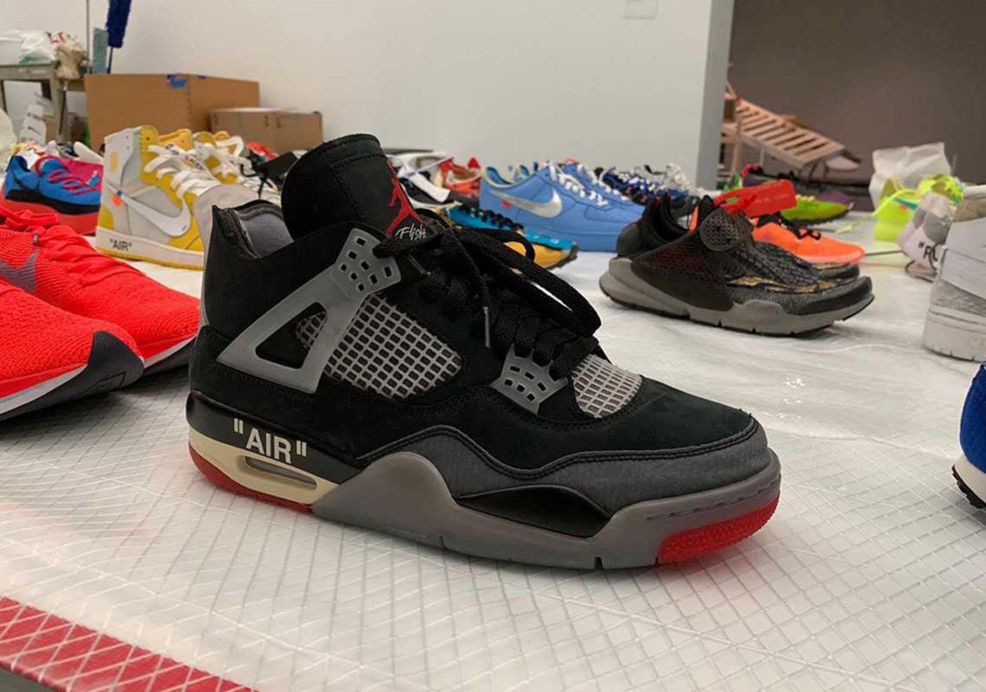 Off-White x Air Jordan 4 "Bred" 將有望於 2025 年發表