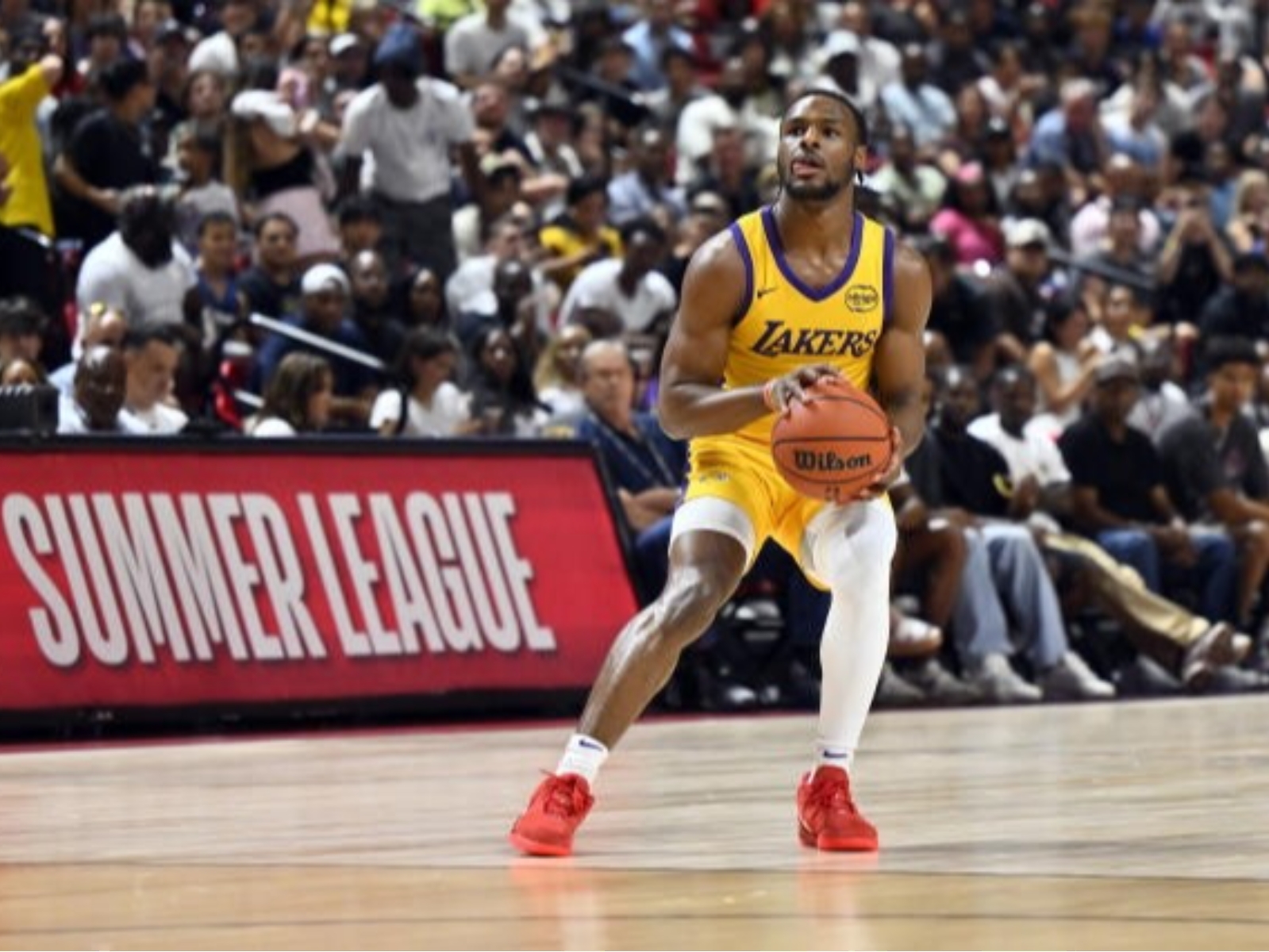 NBA／Bronny James 投進三分球了！全場砍 12 分助湖人險勝老鷹奪夏季聯賽首勝！