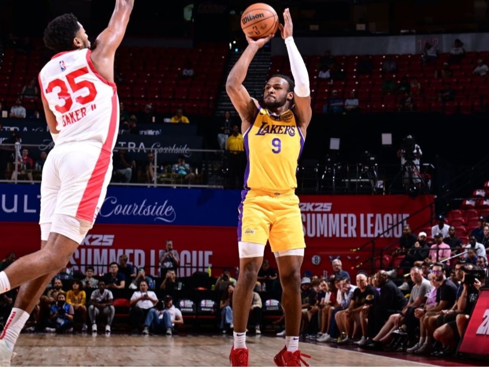 NBA／Bronny James 投進關鍵三分球率湖人夏季聯賽二連勝，Chet Holmgren 大讚「就像是職業球員！」