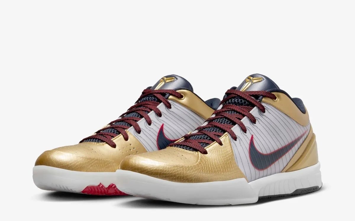 Nike Kobe 4 Protro "Gold Medal" 宣告正式回歸販售