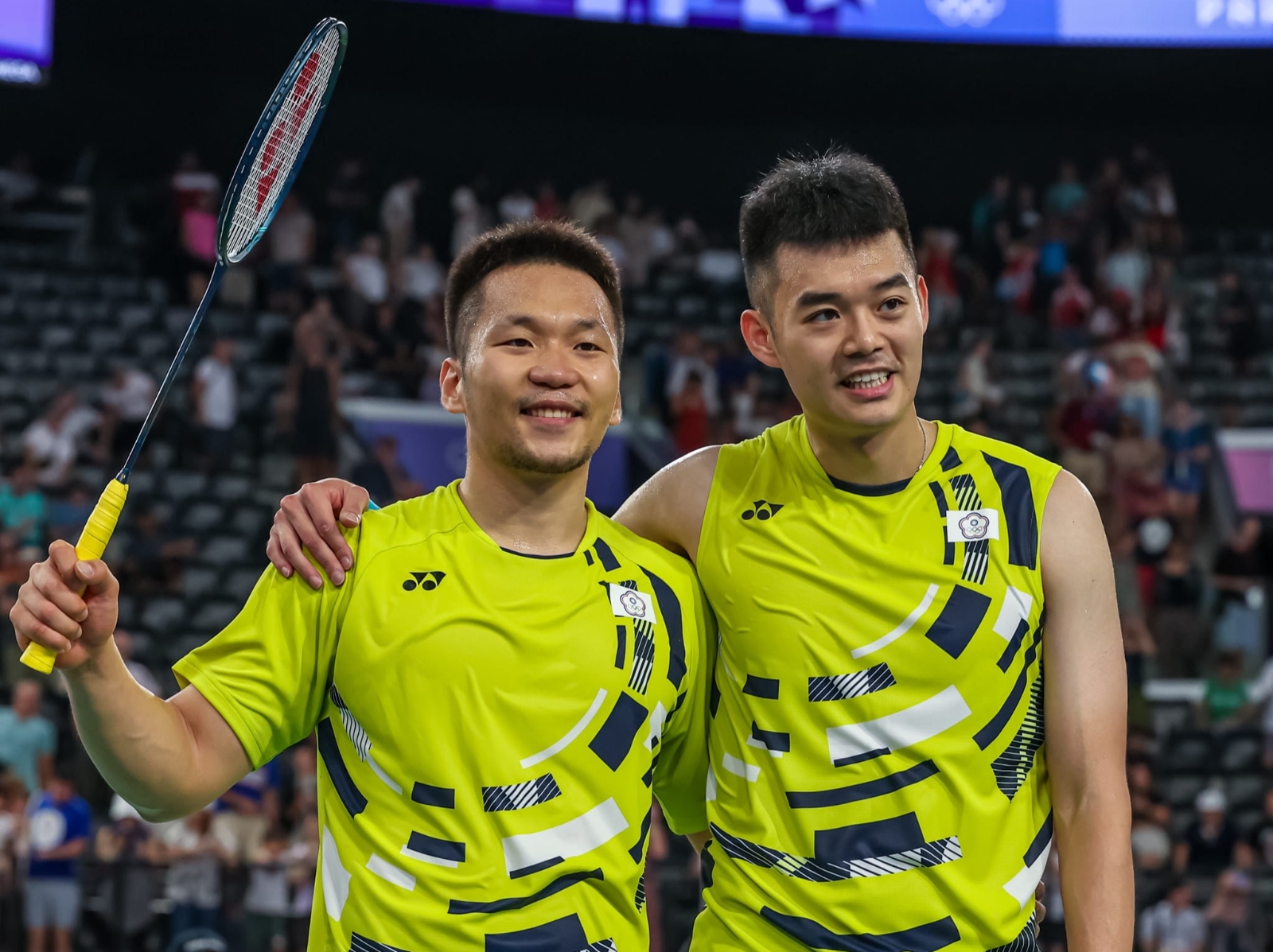 巴黎奧運／「麟洋配」李洋、王齊麟奧運金牌二連霸！王齊麟發文：「這是一個瘋狂的夜晚！」