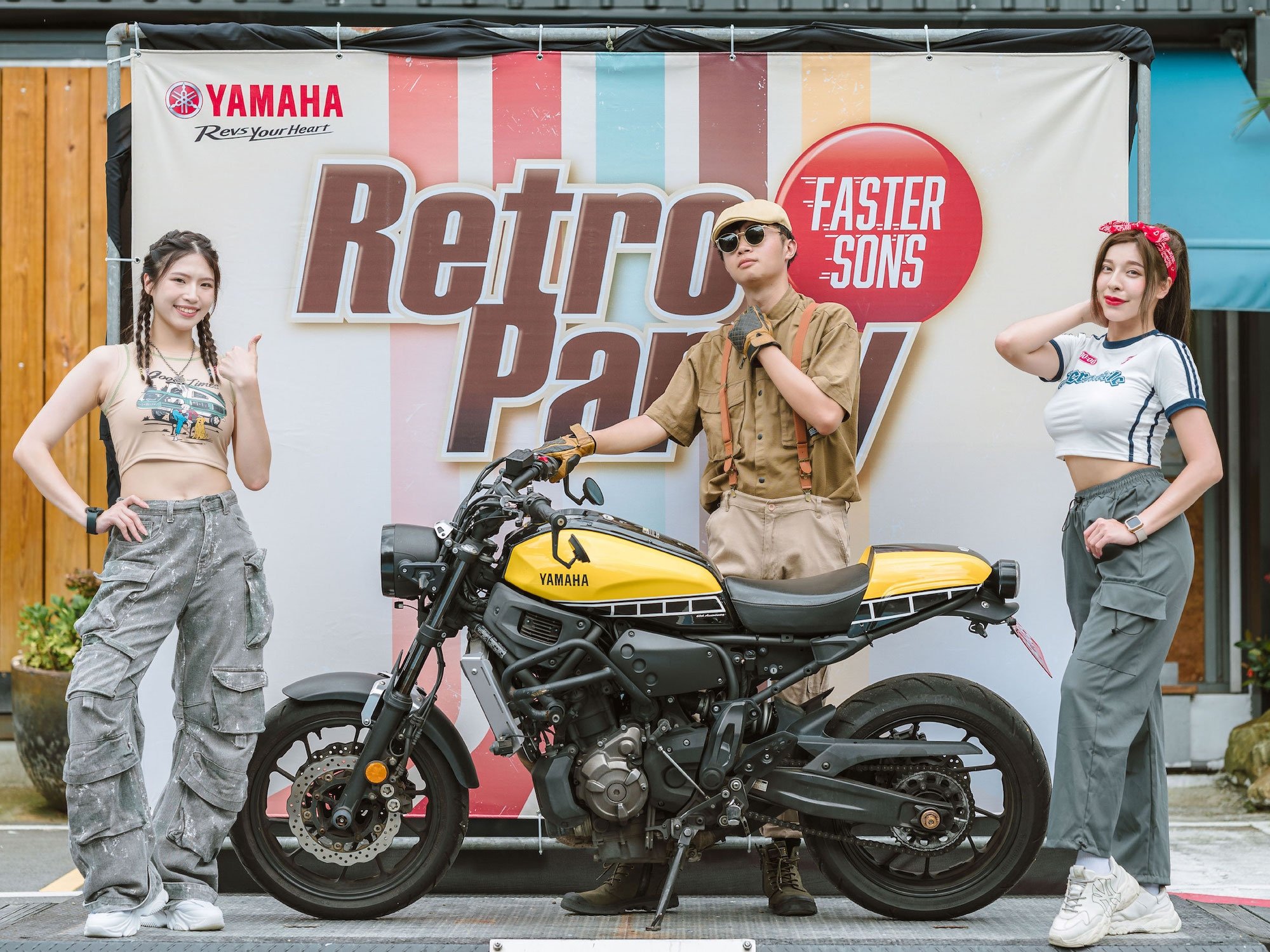 穿越時空的復古車聚？！復古潮人不可不知的 YAMAHA 2024 RETRO PARTY ！