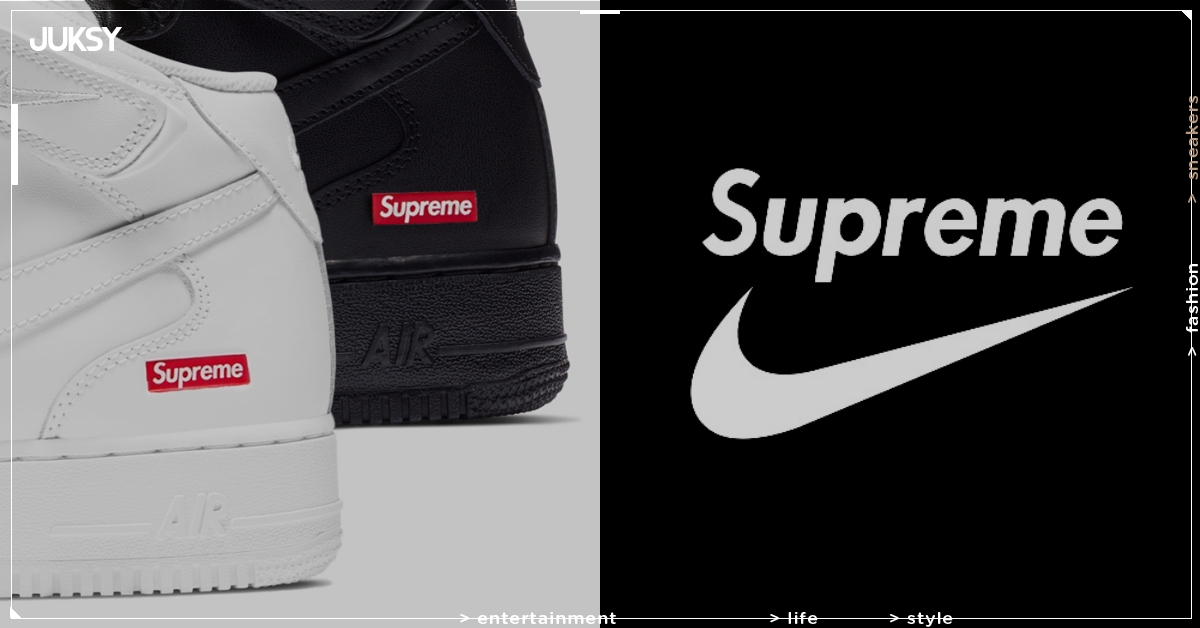 Supreme x Nike Air Force 1 Mid 即將發表