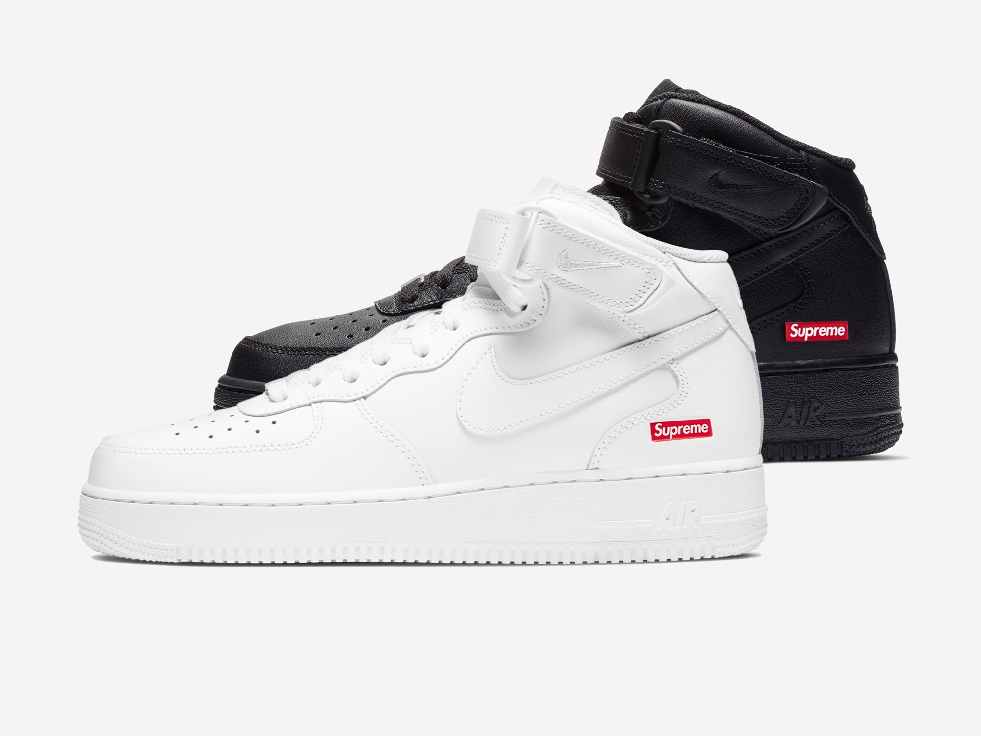 Supreme x Nike Air Force 1 Mid 預告即將到來，將於 2024 年秋季曝光！