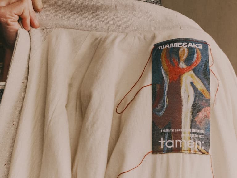 NAMESAKE 攜手柯震東爸爸服裝品牌 tamen:，最帥父親節「聯名系列」就在這！