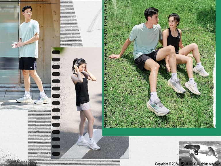 這次不藏私！越跑越潮的台北最美跑步地圖大公開！換上 New Balance Fresh Foam X More v5，即刻開啟跑步模式，帶你跑進今夏最美打卡點！