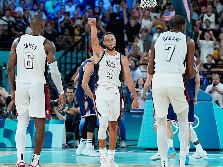 巴黎奧運／美國隊擊敗法國拿下金牌締造五連霸！Curry 不講理三分球連發太威猛！