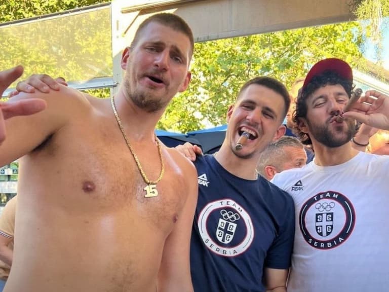 巴黎奧運/塞爾維亞奪銅,Nikola Jokic 回國第一件事又跑去看賽馬被球迷抓包!