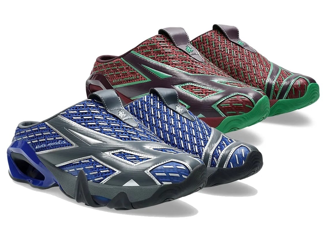 Kiko Kostadinov x ASICS Novalis GEL-STYRAX 聯名穆勒鞋曝光，2024 年 8 月開賣！