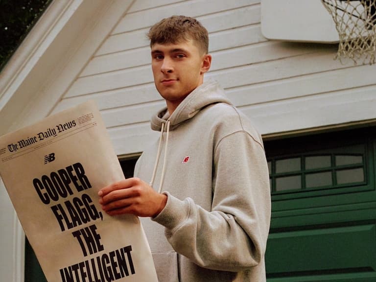 NBA 2025 狀元熱門 Cooper Flagg 確定簽約 New Balance,本人親曝加盟主因!