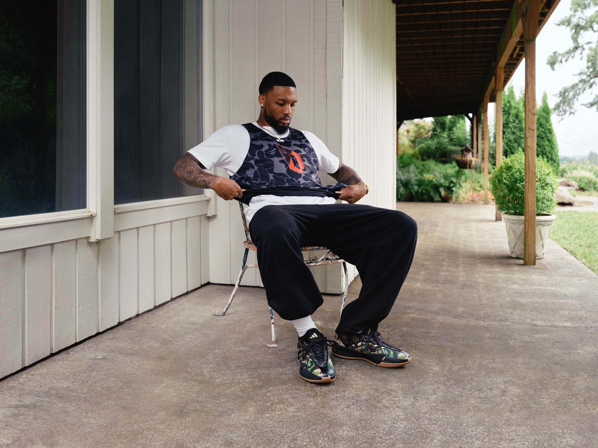 A Bathing Ape x adidas for Damian Lillard 聯名系列發表