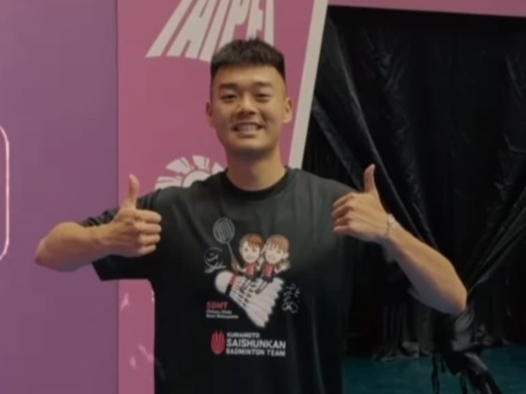 王齊麟穿「志田千陽」短 Tee,女神本人親自轉發回覆送愛心!