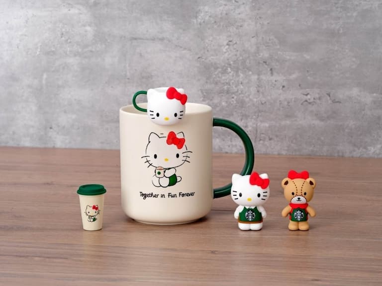 星巴克聯名 Hello Kitty 推超萌周邊，全品項價格、開賣時間⋯一次看！