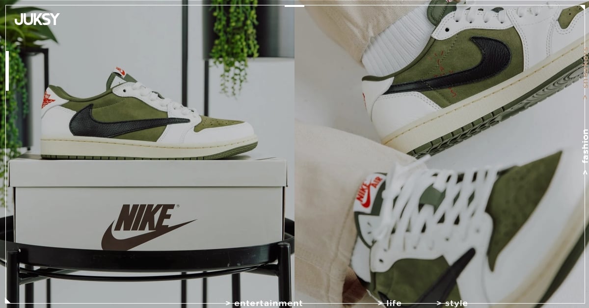 Travis Scott x Air Jordan 1 Low "Medium Olive" 正式開賣