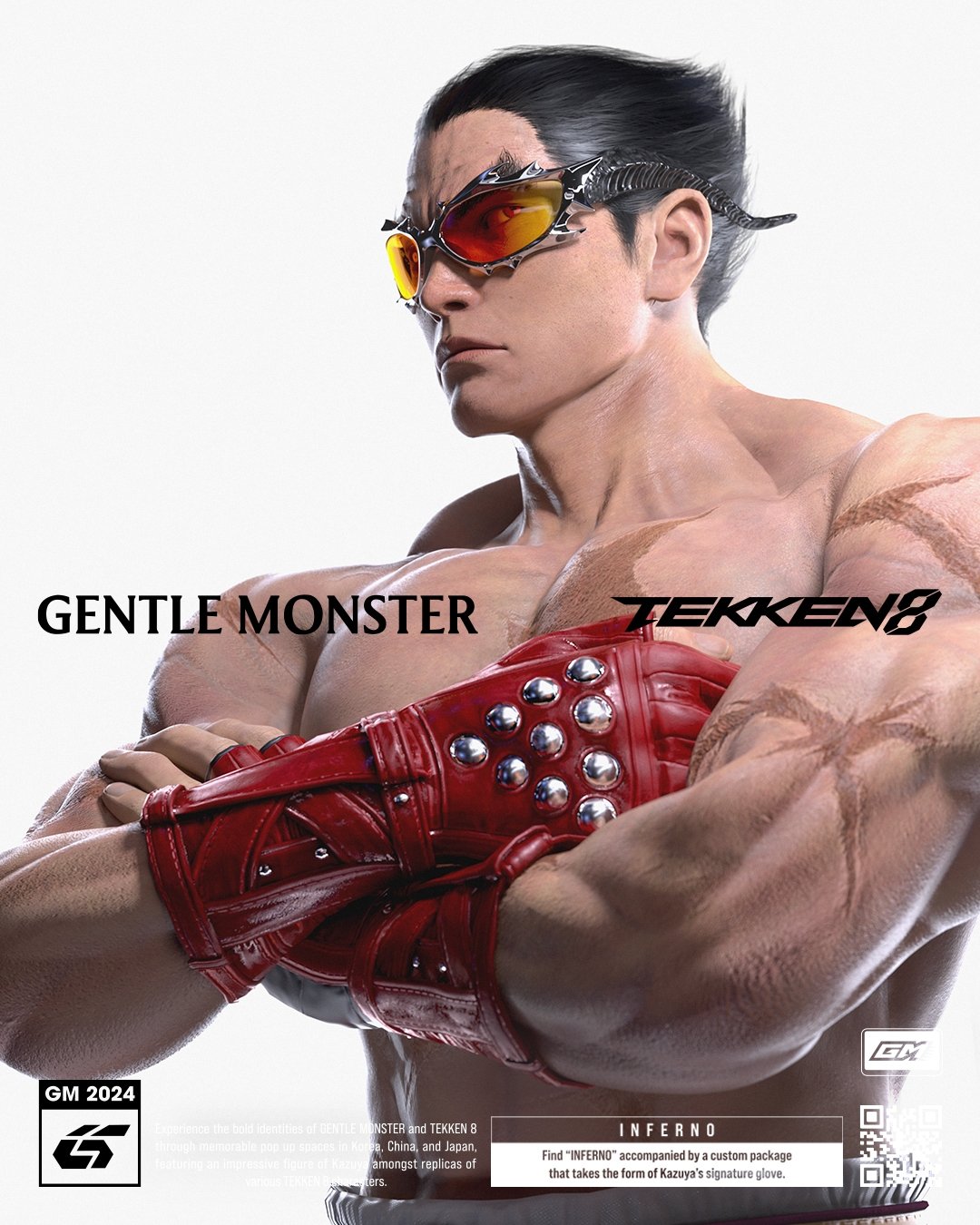 Gentle Monster x《鐵拳 8》（Tekken 8）聯名正式發表