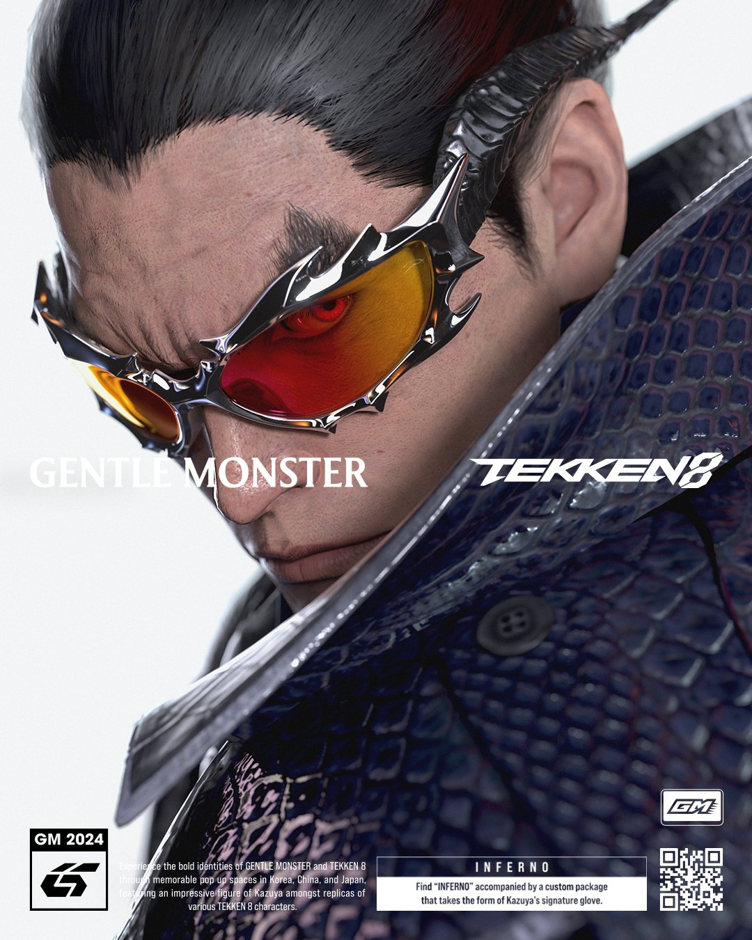 Gentle Monster x《鐵拳 8》（Tekken 8）聯名正式發表