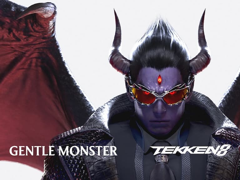 Gentle Monster x《鐵拳 8》（Tekken 8）聯名開賣，「惡魔銳角眼鏡」正式發表！