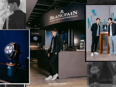 跟隨 Morris 與阿鑫走進 Blancpain《自然的迴響》品牌藝術展，探尋 Blancpain 來自海洋的靈感！