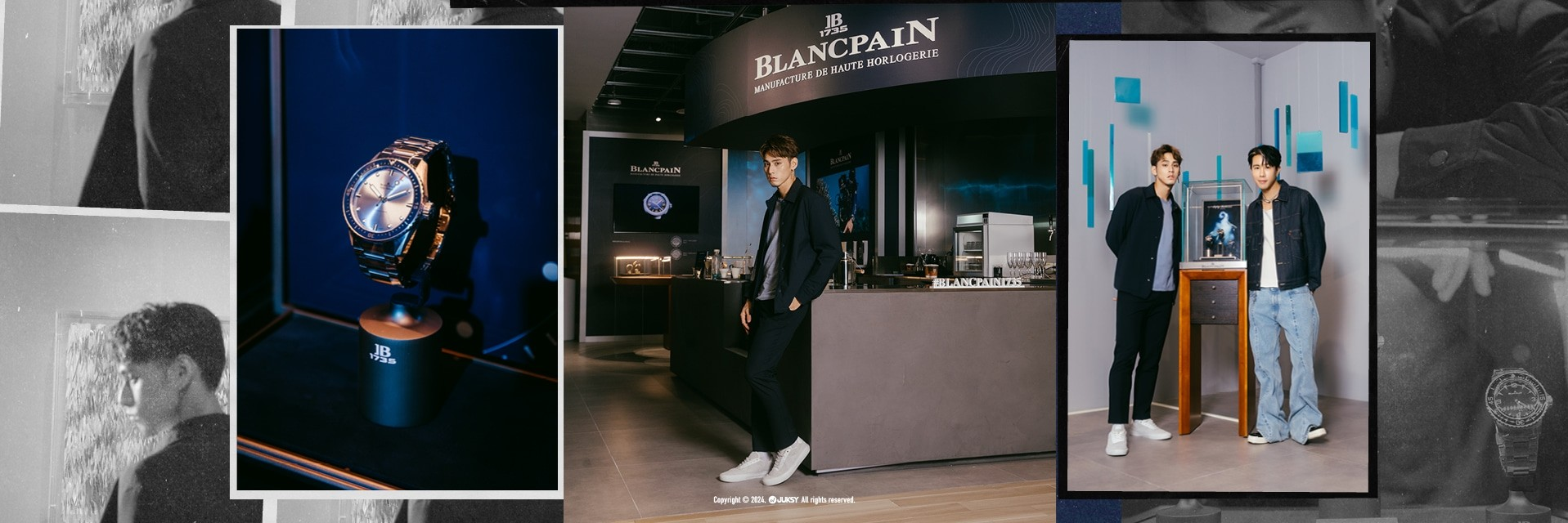 跟隨 Morris 與阿鑫走進 Blancpain《自然的迴響》品牌藝術展，探尋 Blancpain 來自海洋的靈感！