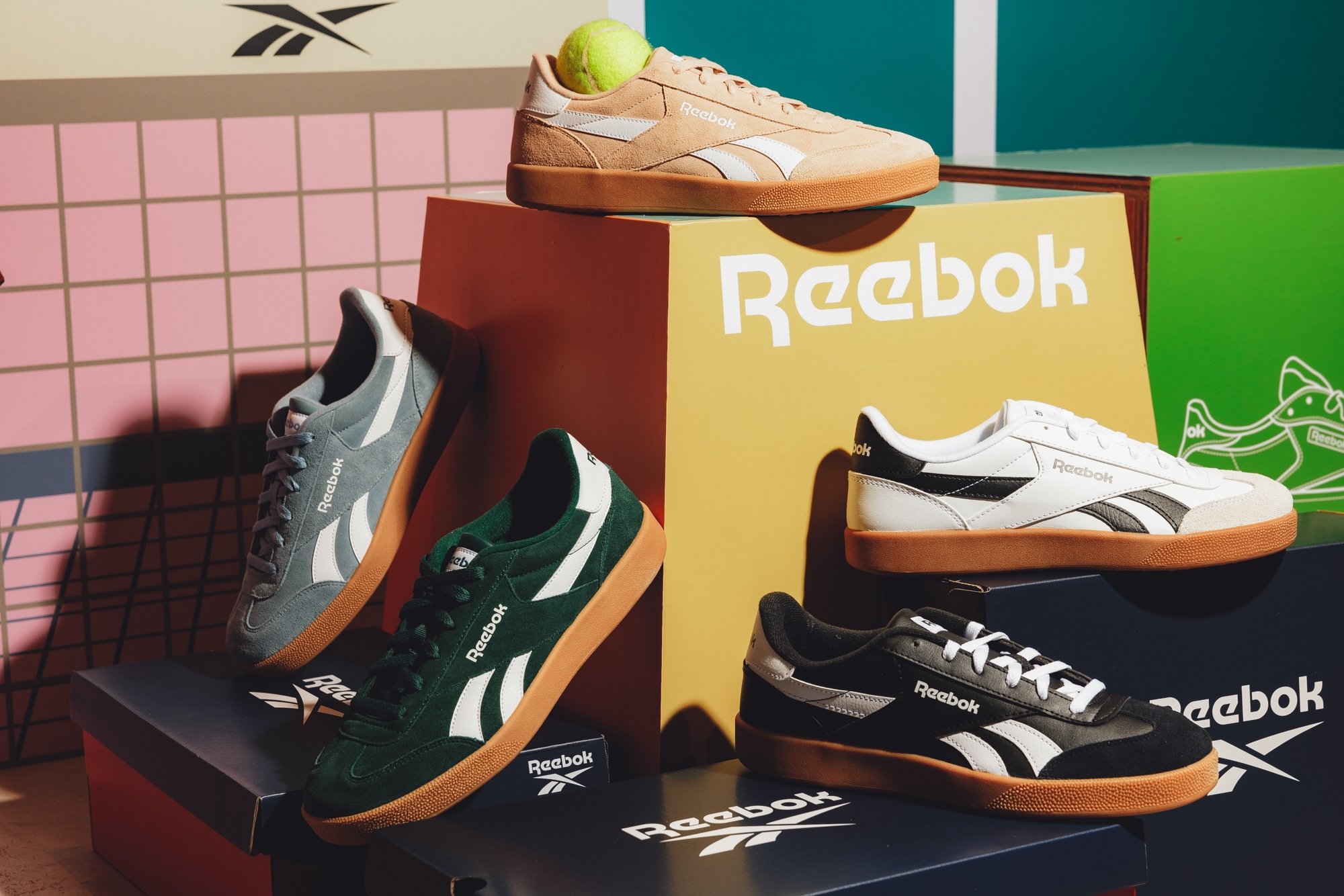 Reebok Club C 85、Campio XT 與 Smash Edge 全新球鞋配色發表