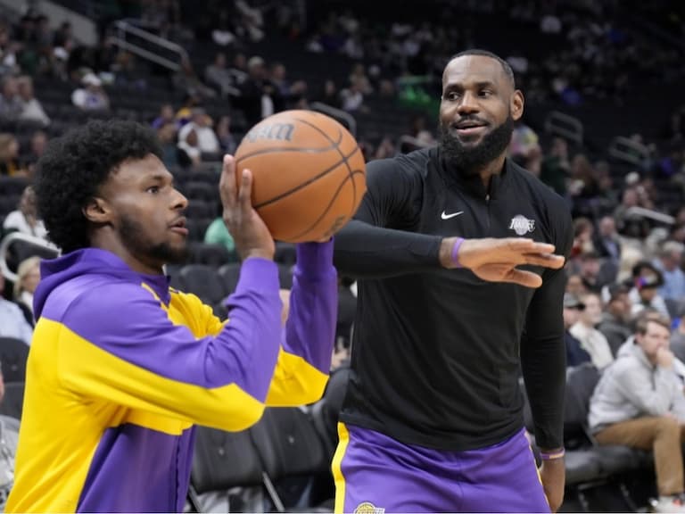 NBA／詹皇發文「Bronny 想要有《決勝時刻》自己的造型」，官方回覆「來談談吧！」